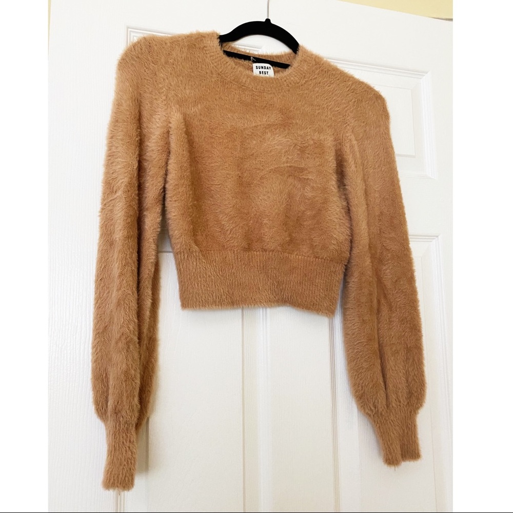 Aritzia Sunday Best Fuzzy Sweater